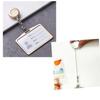 Aluminum Alloy ID Tag Work Card Sleeve with Lanyard Name Badge Holder Pass Card Protective Case Retractable Badge Reel