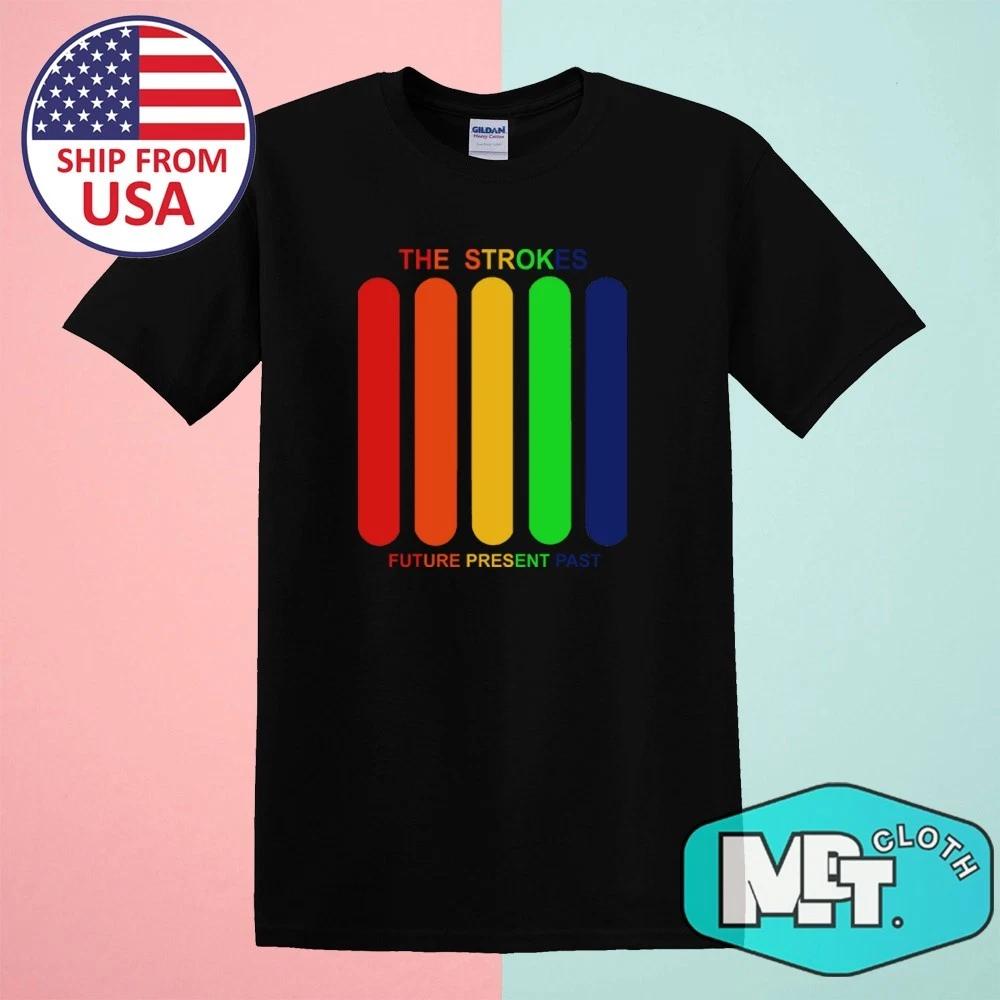 The Strokes Future Present Past Men s Black Size S-5XL S