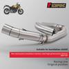 Bumblebee CB600F Stainless Steel Front & Middle Section Set for Non-Destructive Install (2007-2013)