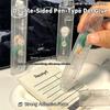 This Set Includes Four Rolls of Transparent Double-Sided Tape, with a Total Length of 5.0 meter, Perfect for Scrapbooking And Photo Albums