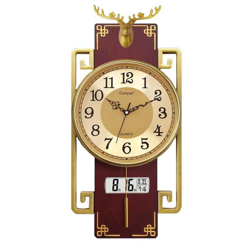 Temperature Date Digital Clock Large Functional Design Aesthetic Digital Clock Decoration Modern Reloj De Pared Decorativo Room