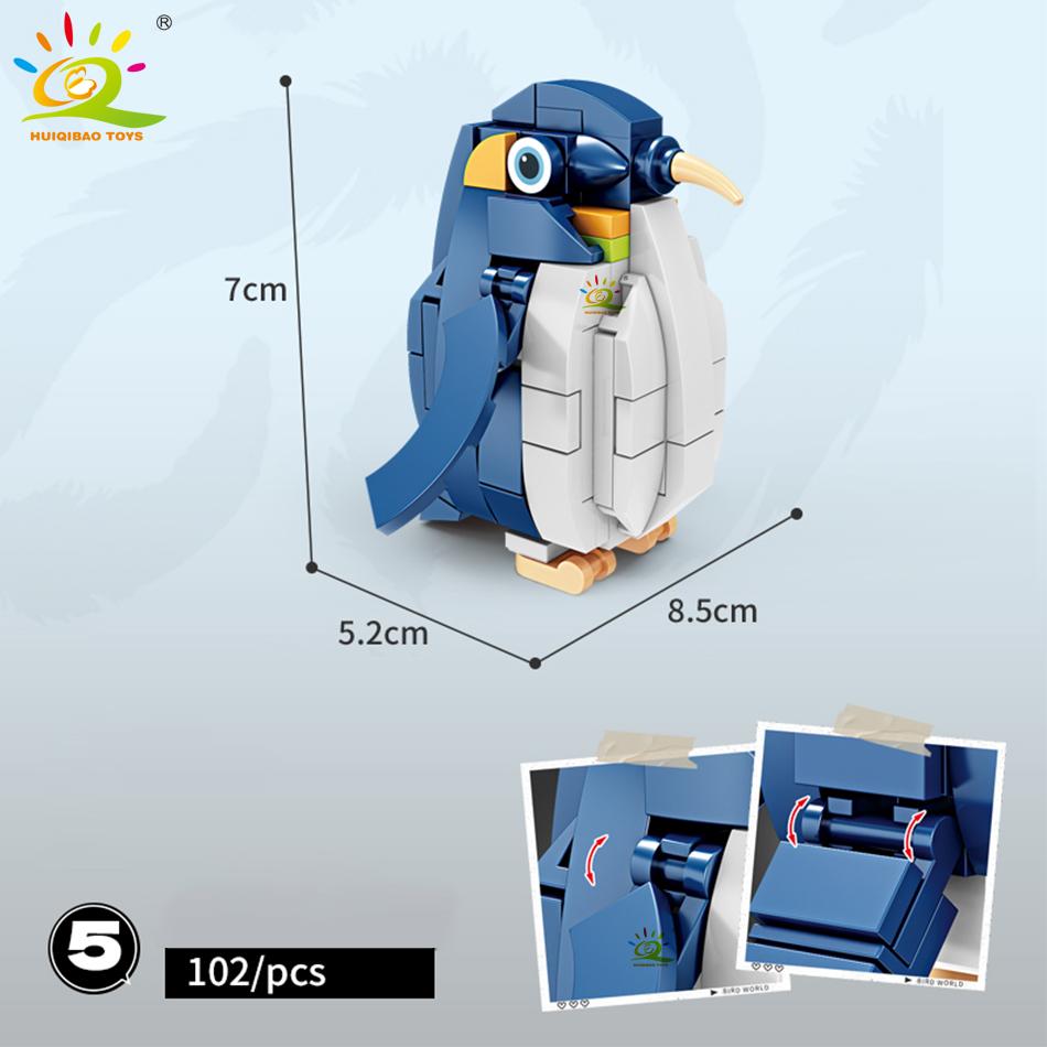 Ungiftige Moc Tier Modell Bausteine Vögel Adler Stadt Bauklötze Set Kinder Puzzle Zusammenbau Spielzeug Für Kinder Geschenk
