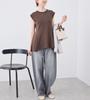 ROPE PICNIC Peplum Knit Pullover Chairosub Women's (Machine Washable, Anti-Pilling) GDM15240, (Size 22)