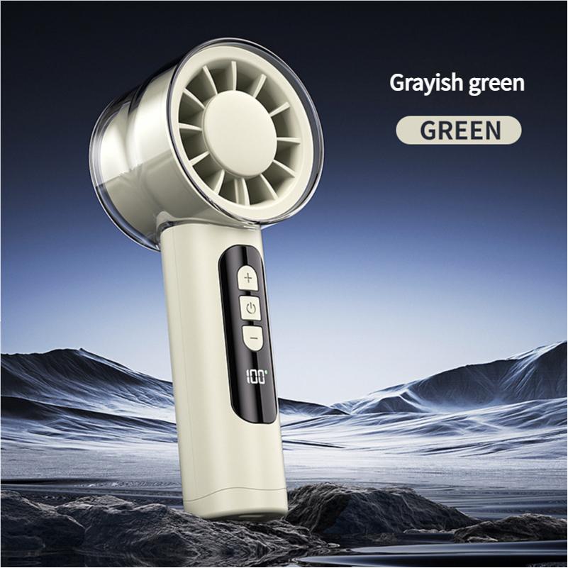 

New Mini Fan Semiconductor Refrigeration High-speed Handheld Electric Fan USB Portable Rechargeable Outdoor