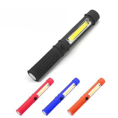 Multifunctional COB Maintenance Lamp with Magnetic Battery Pen-shaped Work Lamp Outdoor Hand-held Led Emergency Flashlight