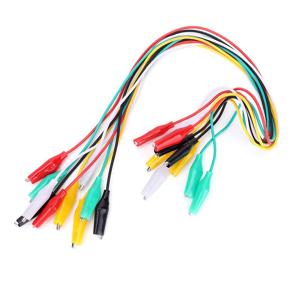 

# 10pcs Stamping Jumper Wires Double-Ended 48CM for Circuits Car Battery Project