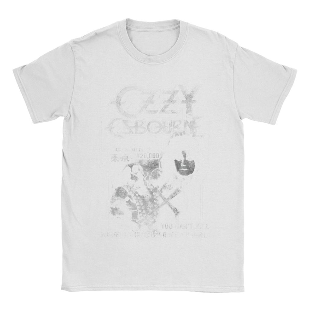 Ozzy Osbourne Executioner T-Shirt Men Black Sabbath Casual Cotton Tees Round Neck Short Sleeve T Shirts New Arrival Clothing