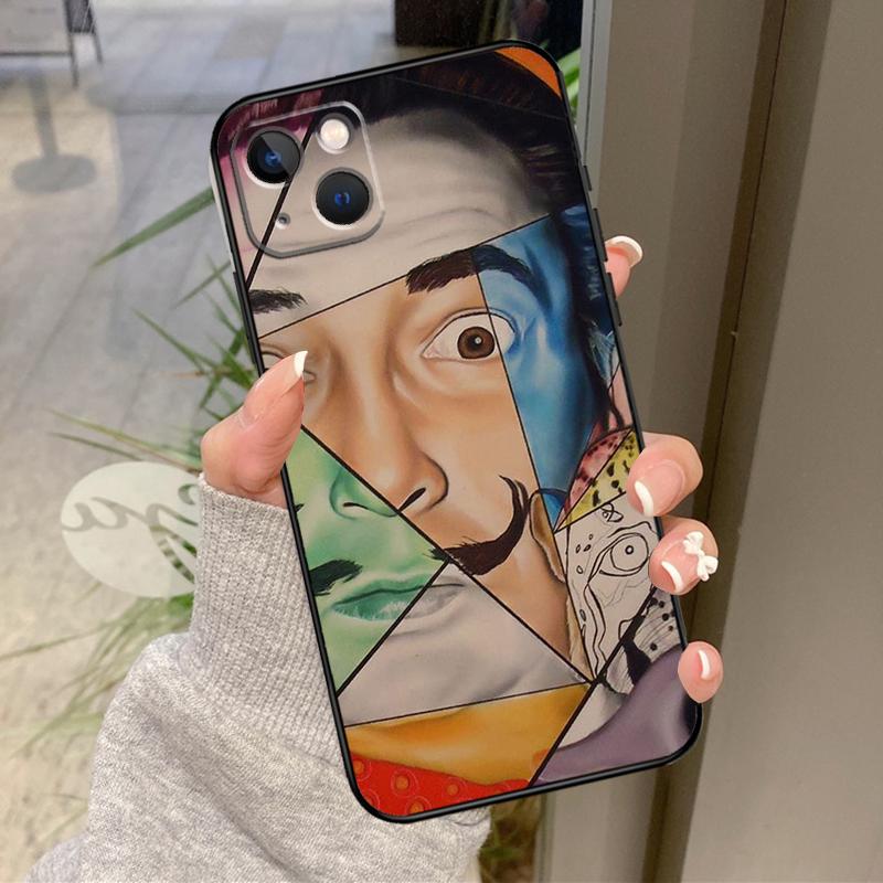 Salvador Dali Art Case For iPhone 17 Air 16 15 14 13 11 12 Pro Max Plus 12 13 Mini 16e 17 Pro Max Back Cover