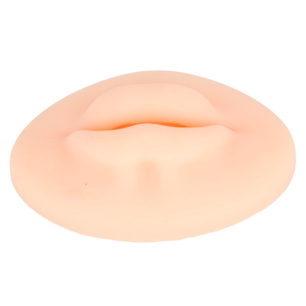 3D Silicone Lips Semi Permanent Soft Real Skin Touch Feeling Fake Lips for Microblading Training