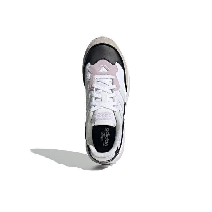 adidas Neo 20-20 FX Bequeme Rutschfeste Langlebige Low-Top Marathon-Laufschuhe Herren Sneaker Weiß Braun EG7541