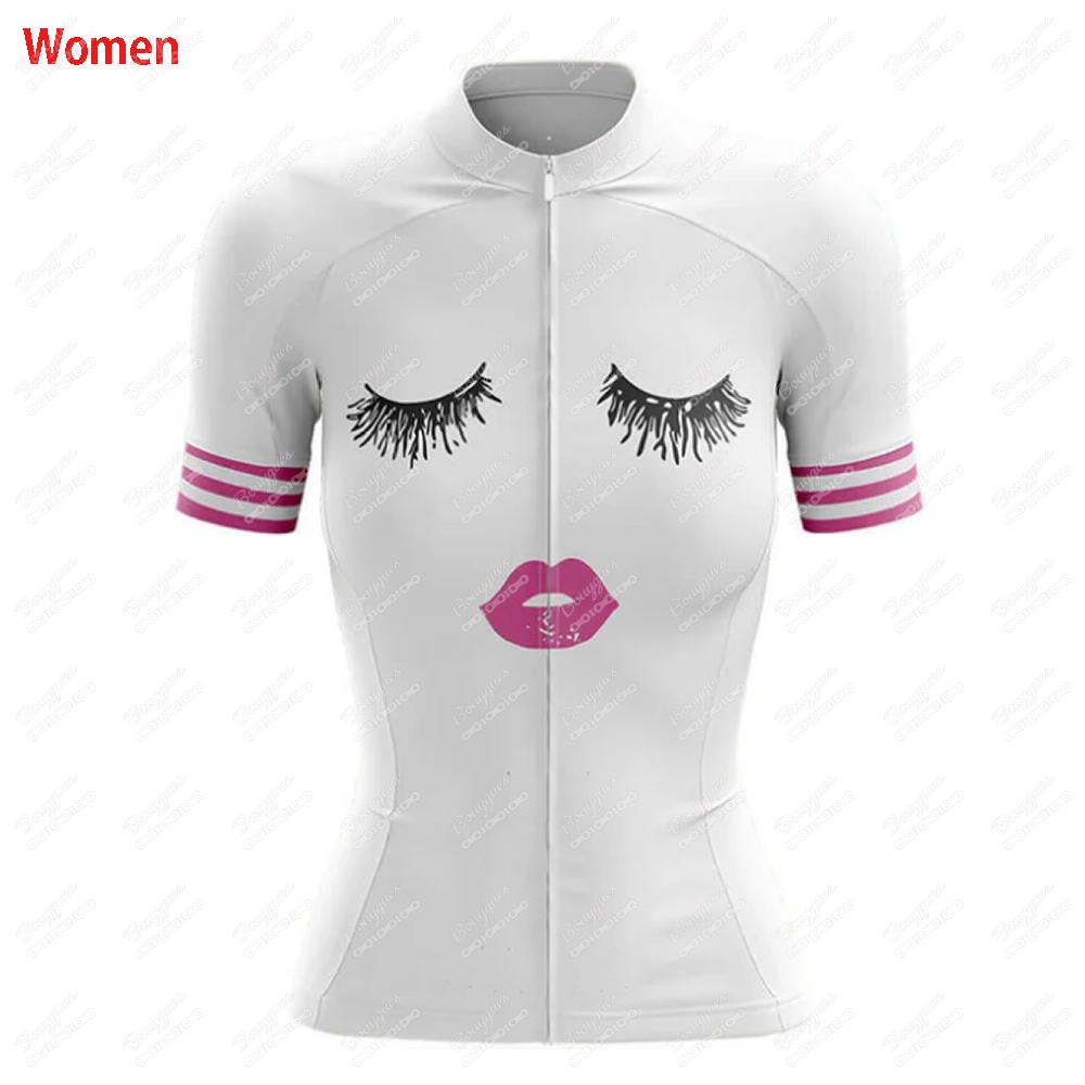 17 Styles Summer V7 Short Sleeve Cycling Jersey Breathable Racing Sport Bicycle Jersey Women Cycling Clothing Short Bike Jersey