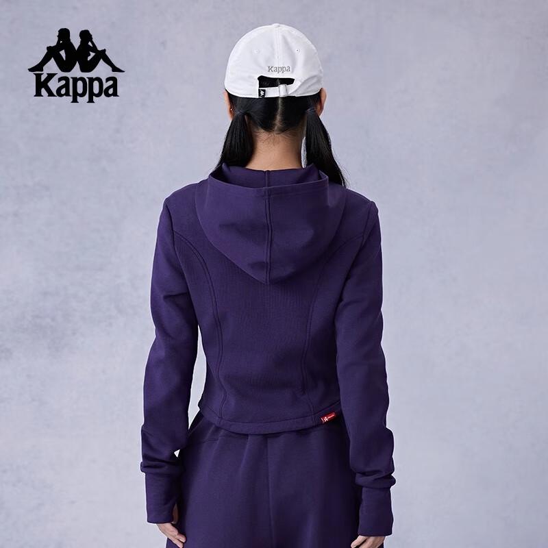 Kappa Women s 2024 Autumn Knitted Hooded Cardigan K0E62MK71 165/84A