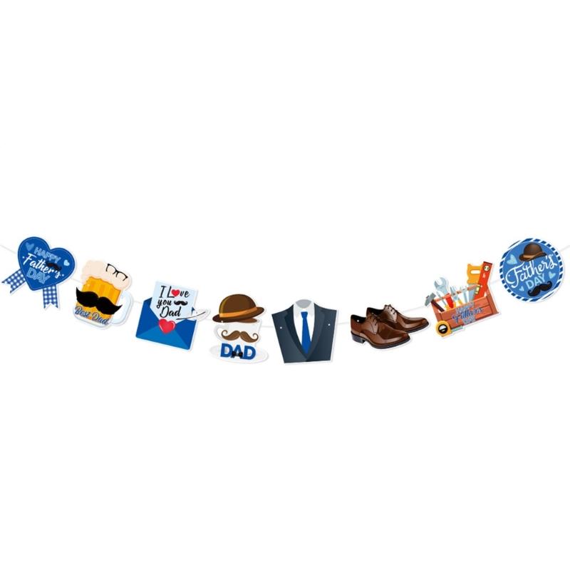 

Creative Father s Day Party Supplies Assorted Color And Pattern Decoration Decorative Large Backdrop Banners