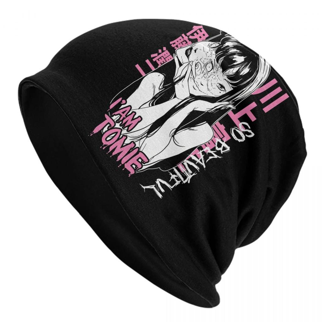 Cool Winter Warm Knitting Hats Adult Unisex Japan JoJos Bizarre Adventure Anime Skullies Beanies Caps Unisexga Bonnet Hats