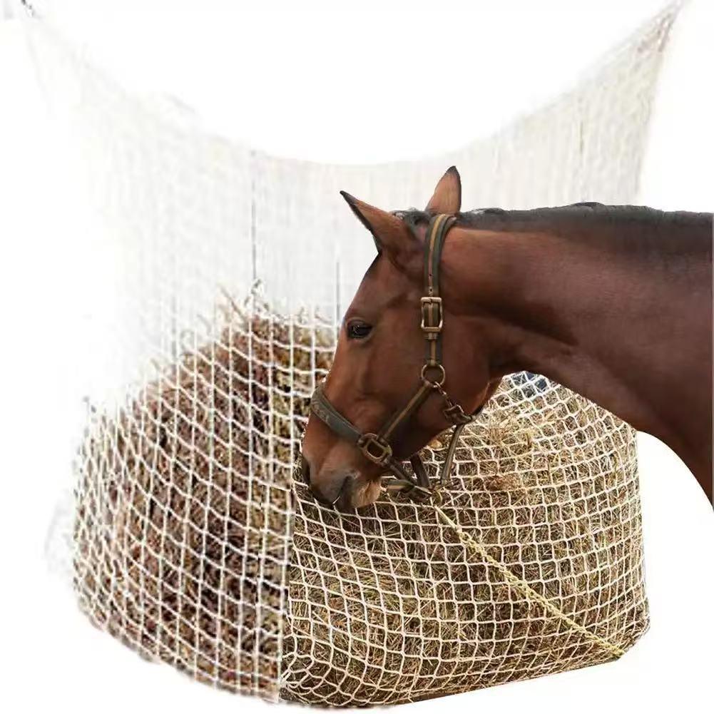 Cross-Border Equestrian Horse Hay Net Bag - Woven Tack Feeding Supplies and Hanging Grass Net