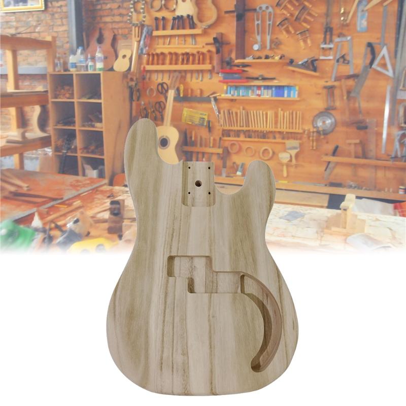 Guitar Body Parts, Handcrafted Guitar Accessories On White Wooden Cymbal for PB Style