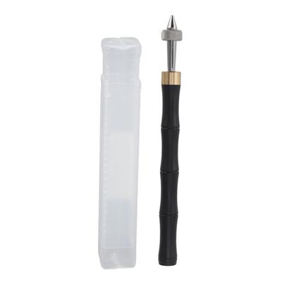 Pin Vise Hand Drill Wooden Handle Comfortable Grip Portable Pin Vise Handle Pin Vise Clamp Watch