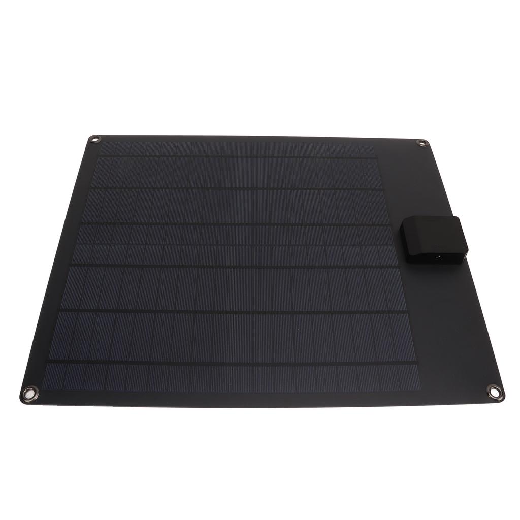 20W 5V 12V Solar Panel Dual Output Monocrystalline Power Generator Panel Battery Charger Kit for