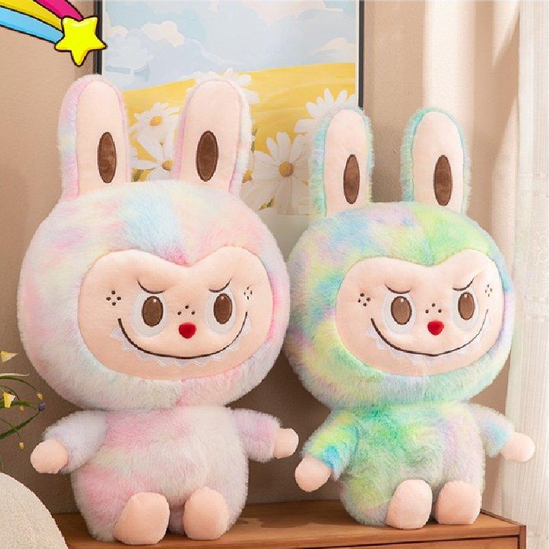 Leke Pute Plysj Romdekorasjon Ornament Barn Gave Tie Dye