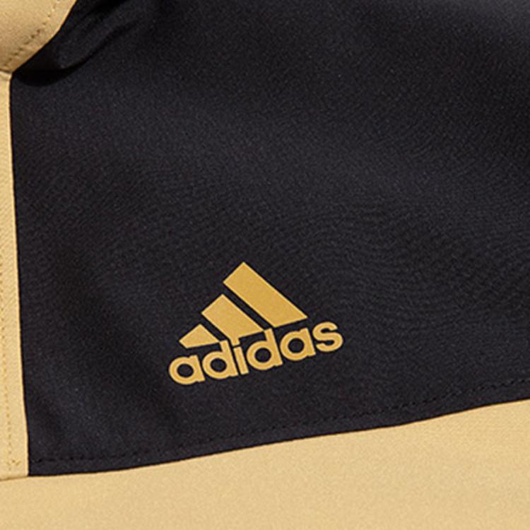 Adidas FW22 Design Logo Printed Hooded Jacket Women Jackets Multicolor HM2817