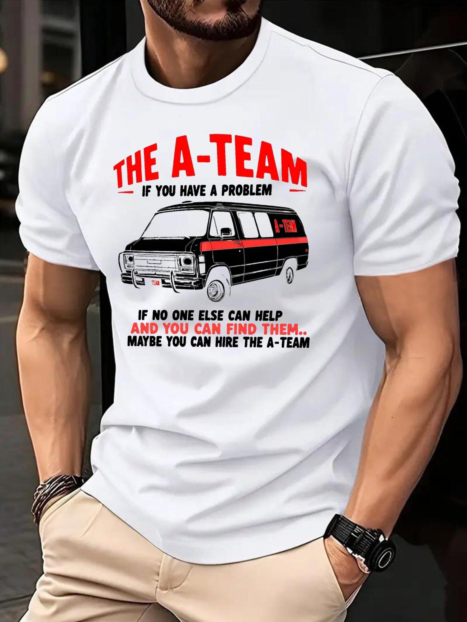 The A-Team Graphic T-shirt - Cotton Blend XXXL