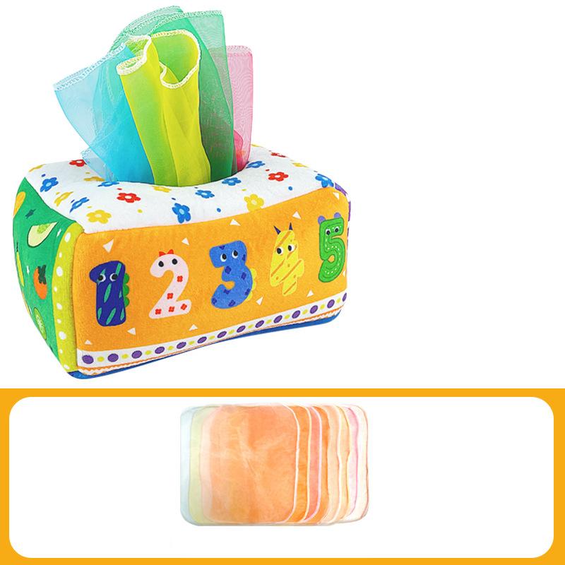 Baby Carrot Harvest Game Montessori Toy Pull Turnip Toddler Motor Skills Training Tissue Box Toys For Children