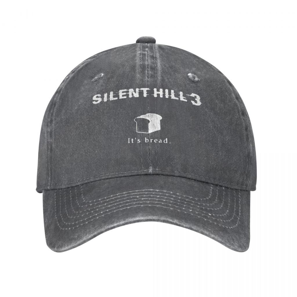 It's Bread Silent Hill 3 Baseball Cap Casual Distressed Washed Cap for Men Women Outdoor Running Golf Caps Hat
