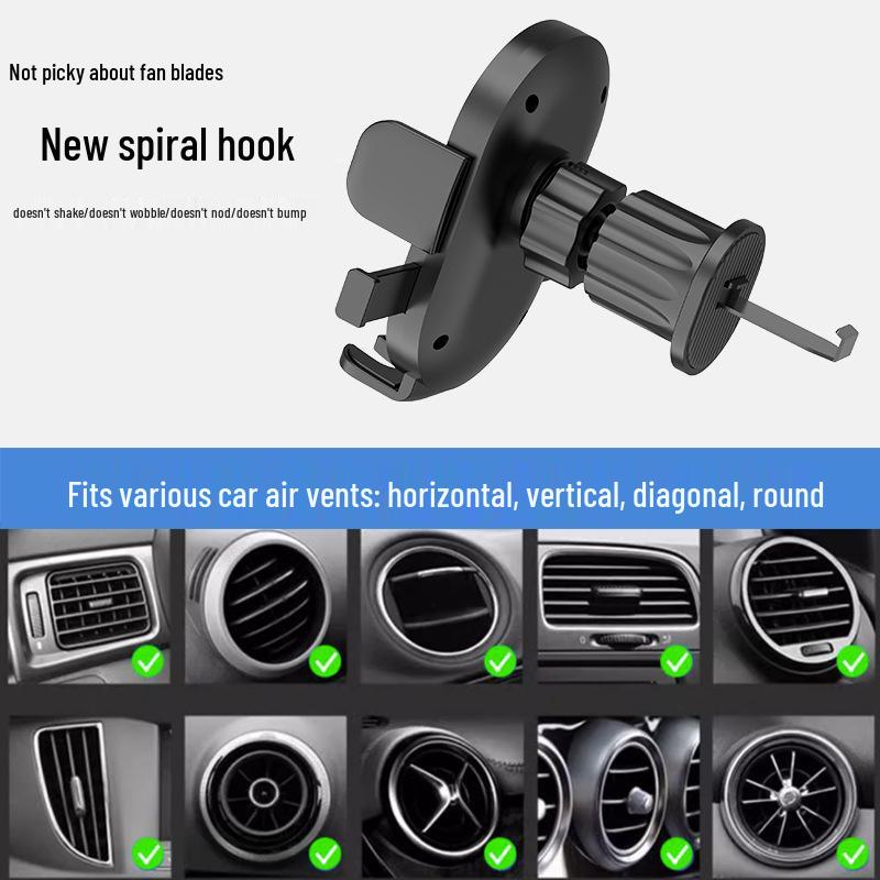 Automatic Lock Car Phone Mount for Dashboard & Air Vent