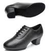 Women Leather Jazz Dance Shoes Woman Latin Salsa Ballroom Shoe Soft Breath Woman's Practice Dancing Shoes Ladies Sneakers
