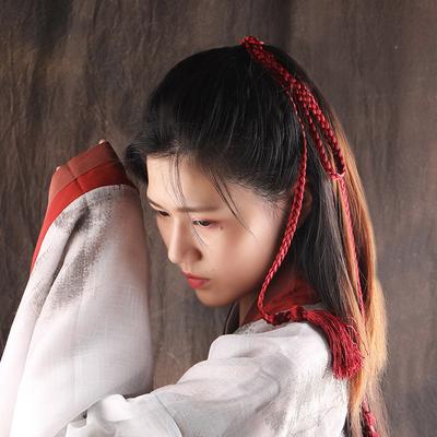 Vintage Chinesischer Stil Einfarbiges Haarband Damen Cosplay Kopfschmuck Antike Hanfu Accessoires Stirnband