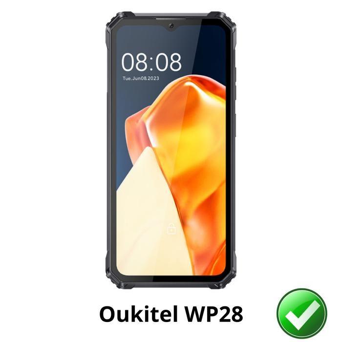 Screen Protector - Phonillico - Oukitel WP28 - Pack of 2 - Ultra Thin - Scratch Resistant