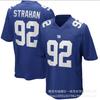 Mens Football Jersey Giants Team 1 8 JONES 26 BARKLEY 56 44 Embroidered Rugby Uniform