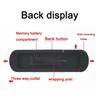 Humidity Display LED Digital Wall Clock Electronic Alarm Clock  Wall-mounted Decoration
