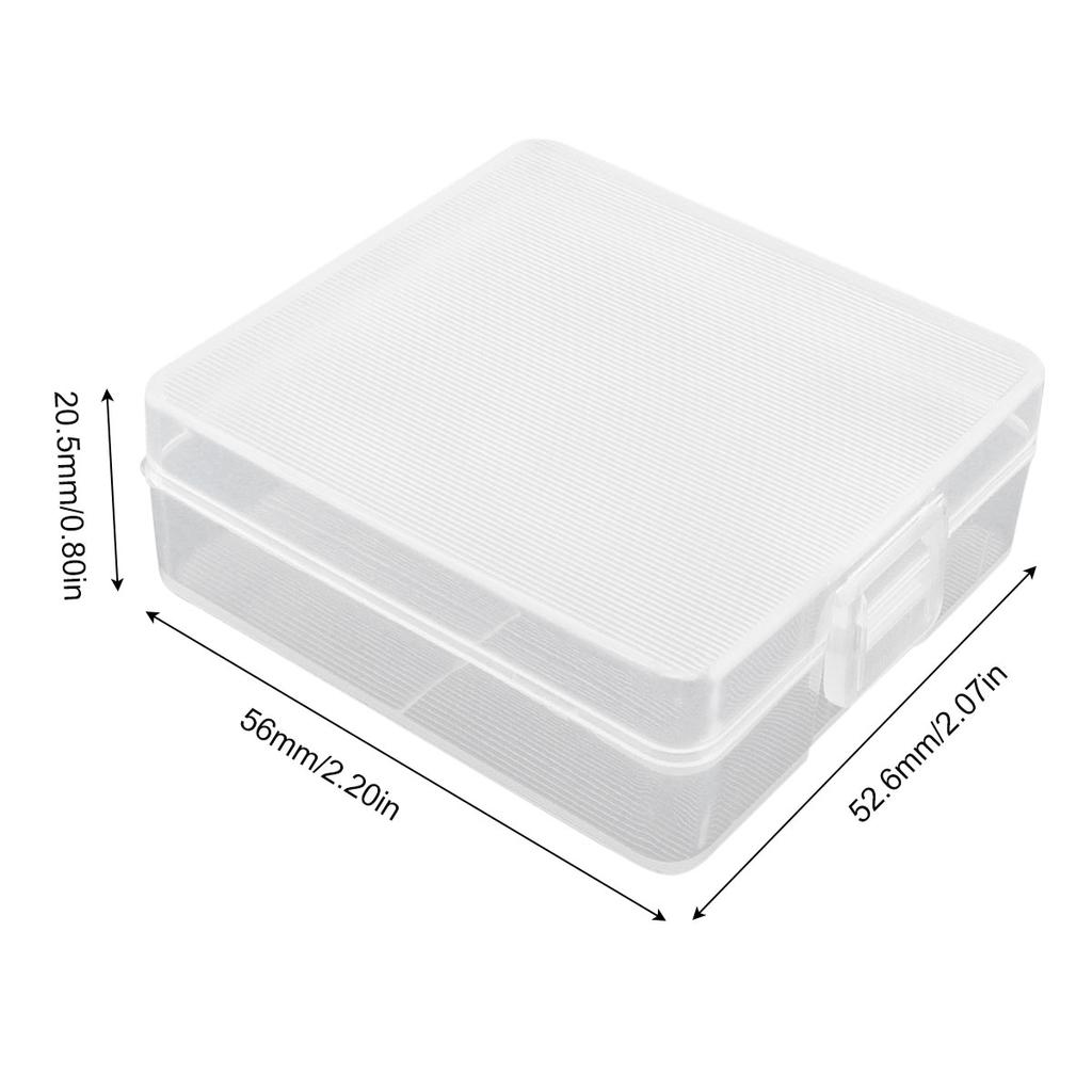 Portable Plastic Case Holder Battery Storage Boxes