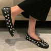 Women Flats Loafers Shoes Leather Shallow Casual Shoes Spring Fashion Dress Sandals Trend Walking Cozy Brand