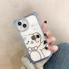 Süße Cartoon Glitzer Plattierung Bär Ohr Hülle für iPhone 13 12 11 14 Pro Max Xs X 7 8 14 Plus Transparente Handyhülle