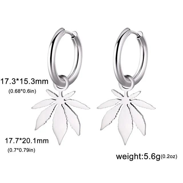 Cazador Cute Flower Drop Earrings for Women 2026 Trending Gold Color Stainless Steel New In Earrings Party Wedding Jewelry Gift