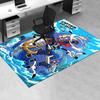 1pc Captain Yo Ho,Pirate Adventure,Sea Battle Office Carpet Soft Polyester Entrance Carpet Washable