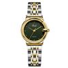 Edelstahl Damen Armbanduhr Leichter Luxus Exquisite Stoffoberfläche Quarz Uhr Damen Wasserdicht Raum Gold Stahl Armband Uhr