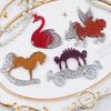 Perfect Silicone Jewelry Mold for Resin Crafting Swan Pegasus Horse Carriage Designs Holiday Ornaments and Easy Use