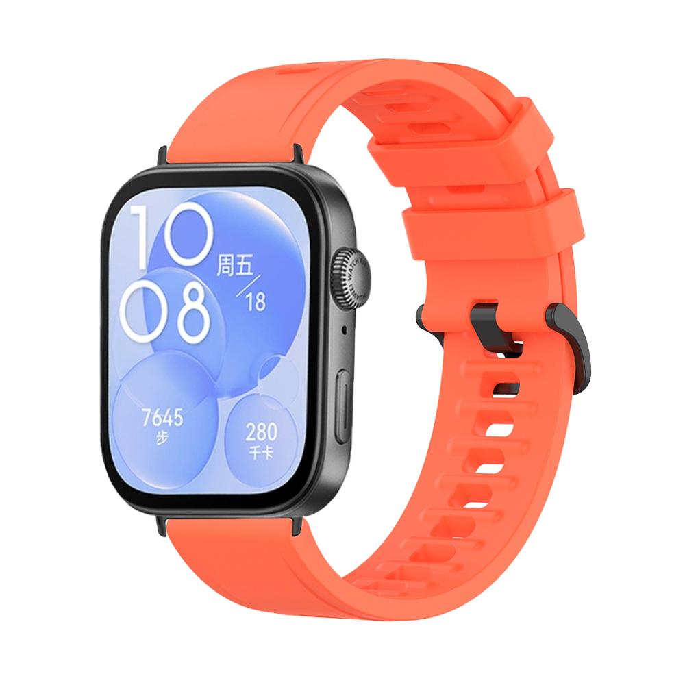 Silicone Band For Huawei Watch Fit 3 Sports Soft Strap Comfortable Replaceable Bracelet Wristband For Huawei Watch Fit 3 Belt