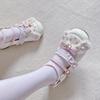 Originale niedliche Hasenpuppe niedliche Lolita-Schuhe niedriger Absatz runde Spitze Schleife Lolita JK Ballerinas
