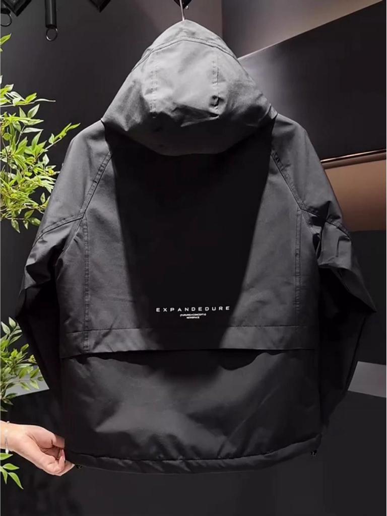 Men's Two-Cotton Hooded Jacket – Versatile Autumn-Style Windbreaker 2026 Fashion