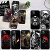 PP58 Spartan Warrior Soft Shell Phone Case for iPhone 16 15 14 13 12 Pro Max Plus Mini