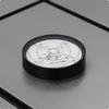Circular Spirit Level Aluminum Alloy Round Bubble Universal Use Measuring Tool for Mechanics,