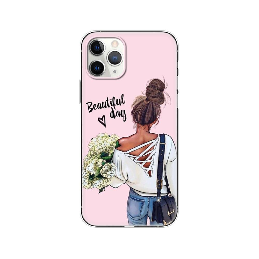 

Чехол для iphone 11, мягкие чехлы для iphone 11 pro max одиннадцать, силиконовый чехол, чехол-бампер, задняя крышка телефона, полная защита на 360 градусов iphone 11