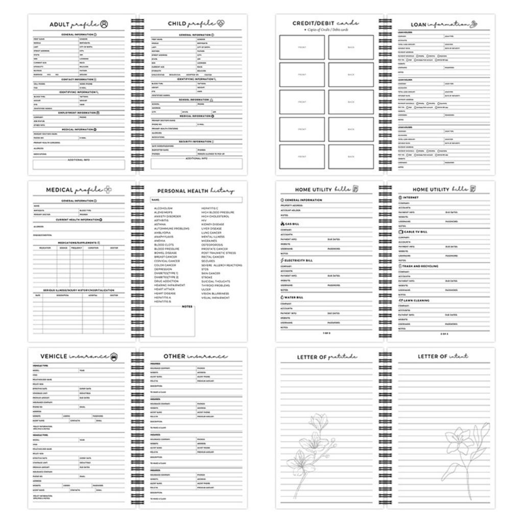 Planer-Notizbuch, Tagebuch zur persönlichen Zielverwaltung und Lebensplanung, Tool zur täglichen Aufgaben- und Zielverfolgung