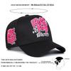 Unisex RICH KIOS Letter Embroidery Baseball Caps Outdoor Adjustable Spring and Autumn Casual Sunscreen Hat