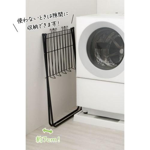 Belca DI-TH02BK Towel Rack, Holds 10 Towels, 88cm Wide X 50cm Deep X 86cm High, Matte Black, Foldable, Compact, Lightweight, Towel Stand, Indoor Use F