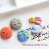 Space Astronaut DIY Resin Ornament: Rocket, Earth, Satellite, Water Cup, Cartoon Sticker Set